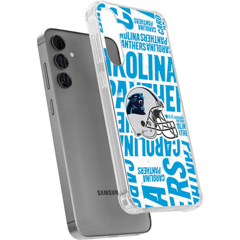 NFL Carolina Panthers - Blast Galaxy S24 Plus Clear Case